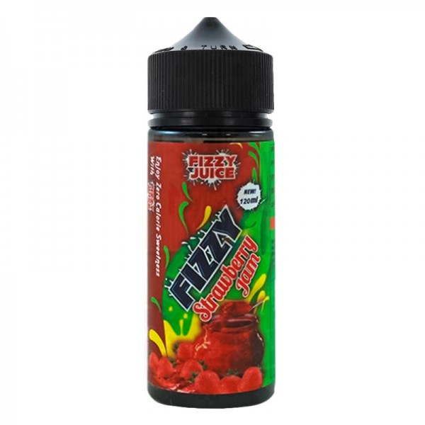 Fizzy: Strawberry Jam E-Liquid 100ml Short Fill