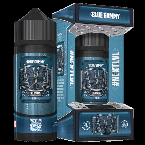 LVL Blue Gummy E-Liquid 100ml Short Fill