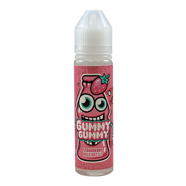 Momo Gummy Gummy Strawberry Milk Bottle 0mg 50ml Short Fill E-Liquid