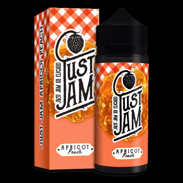 Just Jam Apricot Peach 0mg 100ml Short Fill E-Liqu...