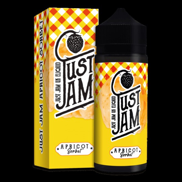 Just Jam Apricot Sorbet 0mg 100ml Short Fill E-Liquid