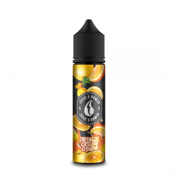 Juice N Power Orange Cream Candy E-Liquid 50ml Short Fill