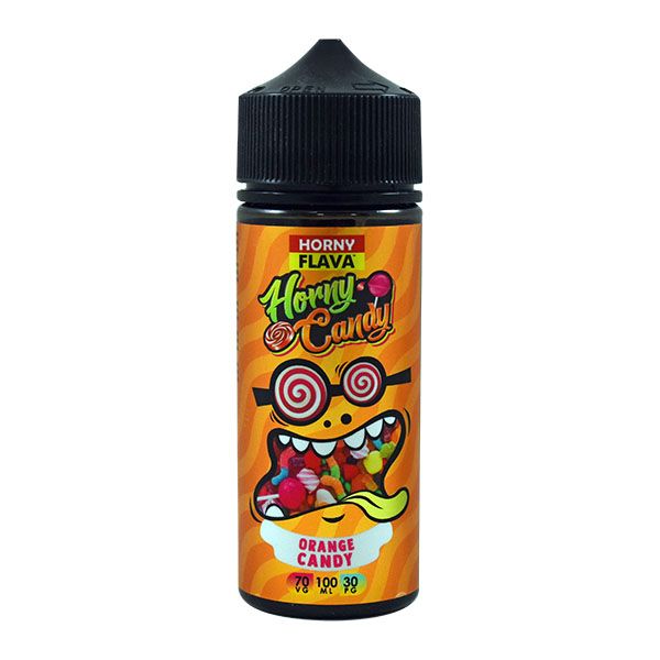 Horny Flava Orange Candy 0mg 100ml Short Fill E-Liquid