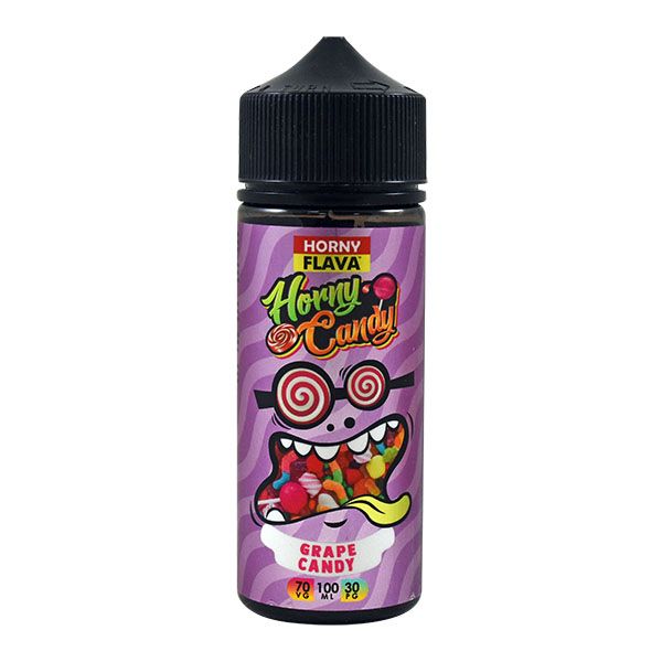 Horny Flava Grape Candy 0mg 100ml Short Fill E-Liq...