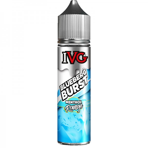 IVG Menthol: Blueberg Burst Short Fill 50ml