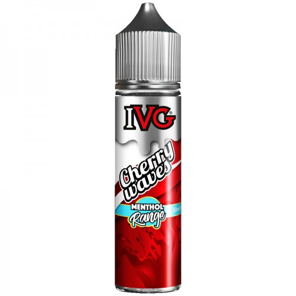 IVG Menthol: Cherry Waves 50ml Short Fill