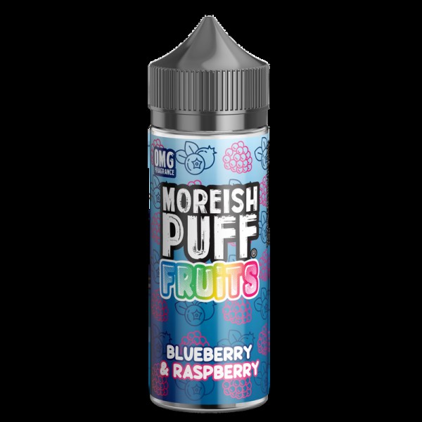 Moreish Puff Fruits Blueberry & Raspberry 0mg ...