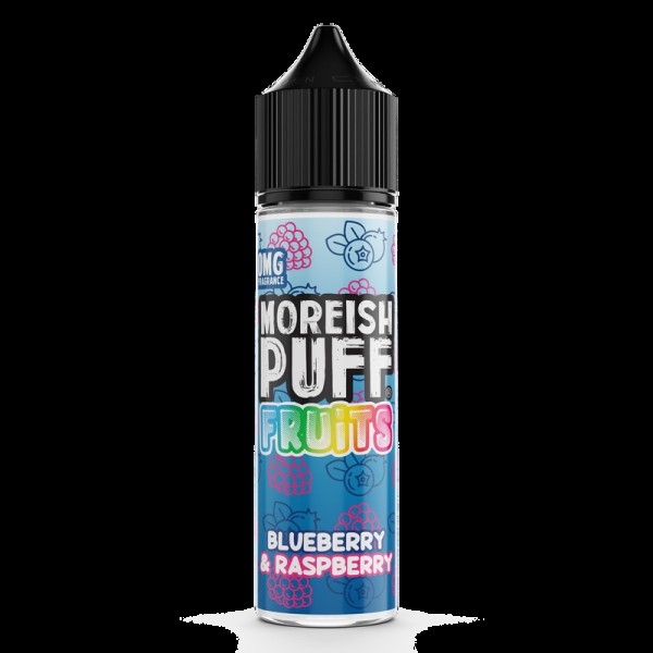 Moreish Puff Fruits Blueberry & Raspberry 0mg ...