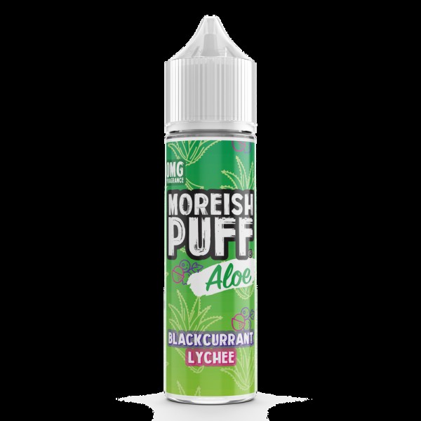 Moreish Puff Aloe Blackcurrant Lychee 0mg 50ml Sho...