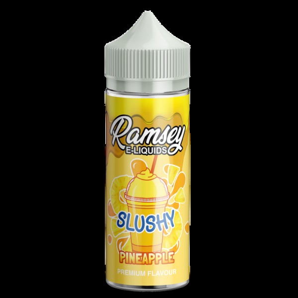 Ramsey E-Liquids Slushy Pineapple 0mg 100ml Short ...