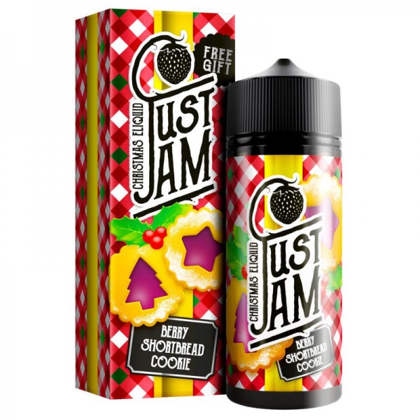 Just Jam Berry Shortbread Cookie 100ml Short Fill