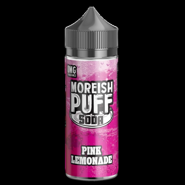 Moreish Puff Soda Pink Lemonade 0mg 100ml Short Fi...