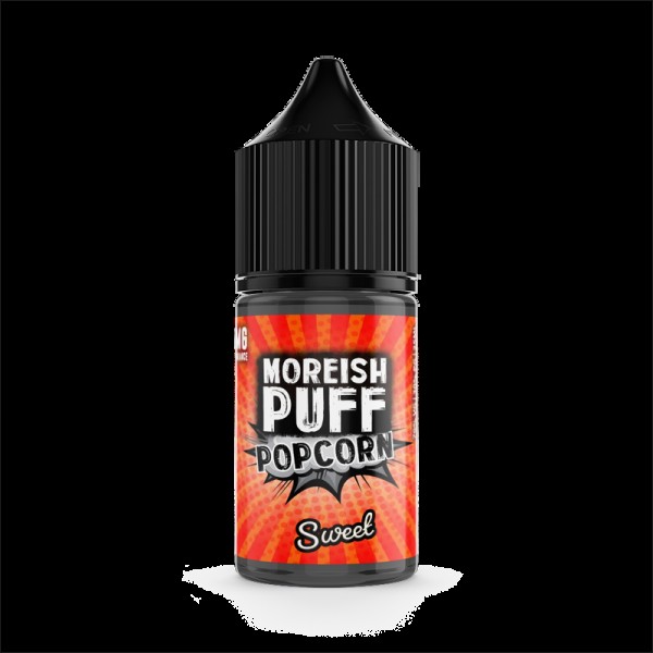 Moreish Puff Popcorn Sweet 0mg 25ml Short Fill E-Liquid