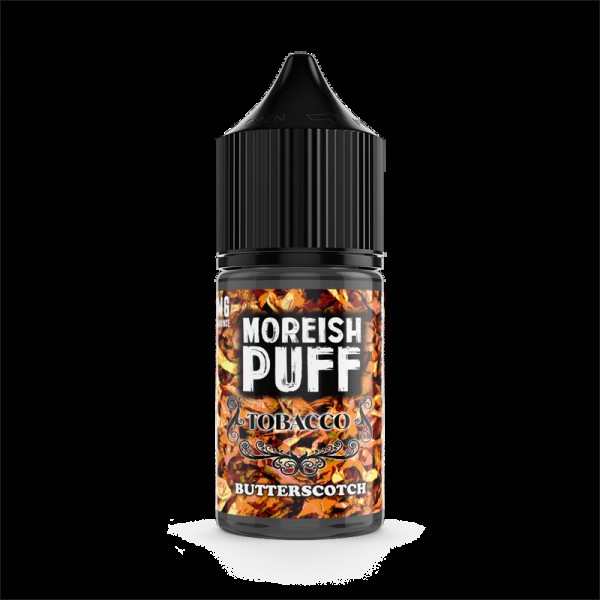 Moreish Puff Tobacco Butterscotch 0mg 25ml Short F...