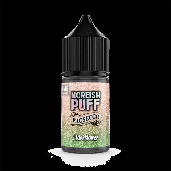 Moreish Puff Prosecco Elderflower 0mg 25ml Short F...