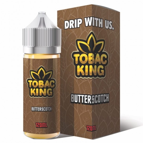 Tobac King Butterscotch 100ml Short Fill