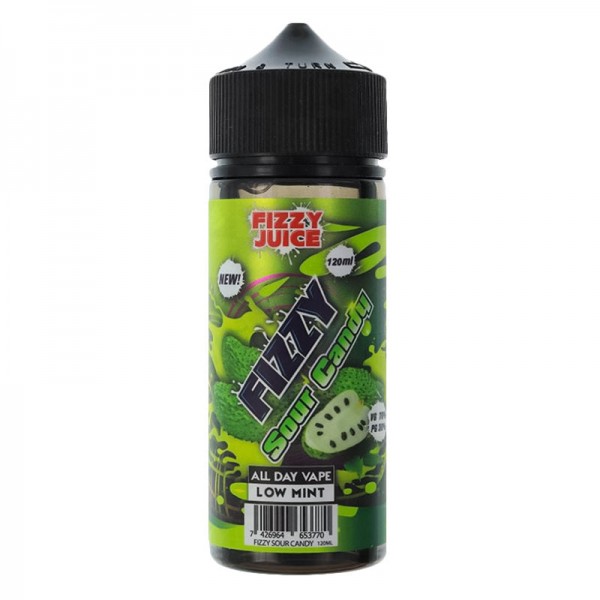Fizzy Juice Fizzy Sour Candy 100ml Short Fill Dated