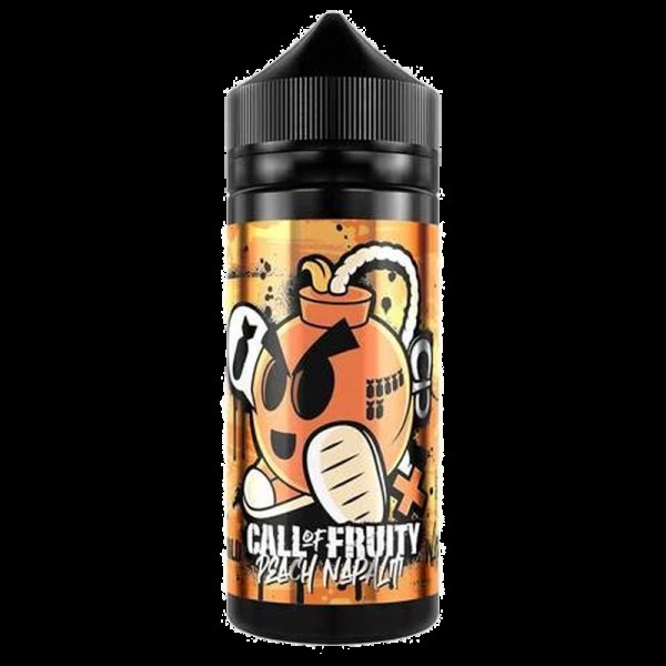 Juice Sauz Call of Fruity: Peach Napalm 100ml Short Fill Out Of Date