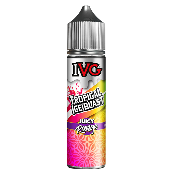 IVG Juicy Range Tropical Ice Blast 0mg 50ml Short Fill