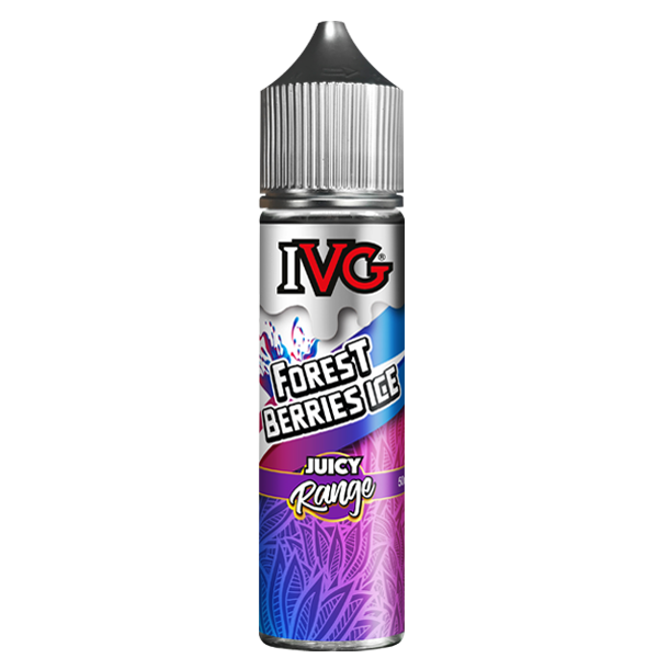IVG Juicy Range Forest Berries Ice 0mg 50ml Short ...
