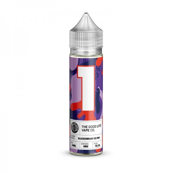 The Good Life Vape Co. No.1 Blackcurrant Ice Pop 0...