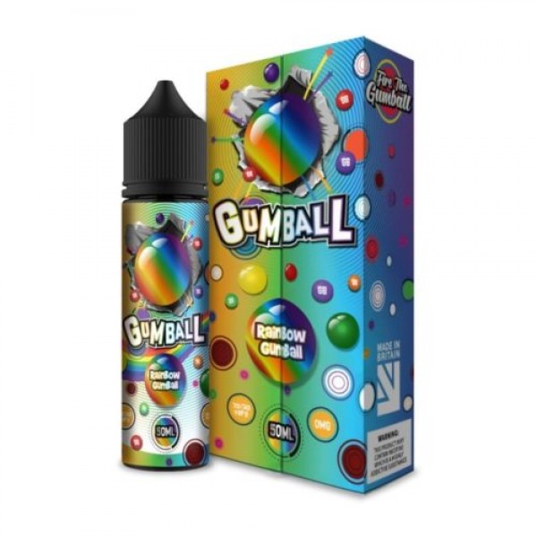 Liquavape Slushie Gumball: Rainbow Gumball 50ml Sh...