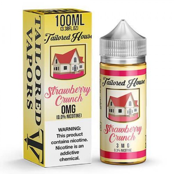 Strawberry Crunch By Tailored House 0mg E-Liquid 1...