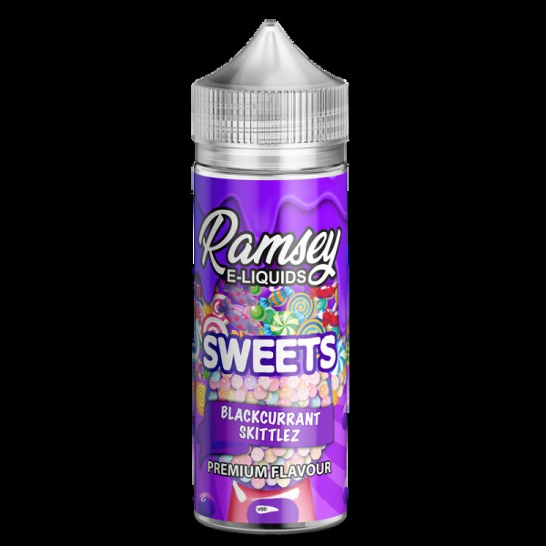 Ramsey E-Liquids Sweets Blackcurrant Rainbow 0mg 1...