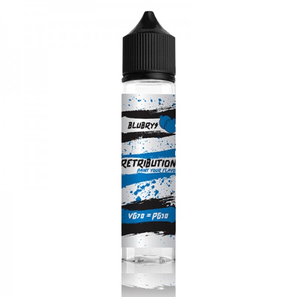 Retribution Blubrys 0mg 50ml Short Fill E-Liquid