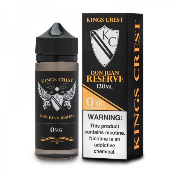 Kings Crest Don Juan Reserve E-Liquid 100ml Short ...
