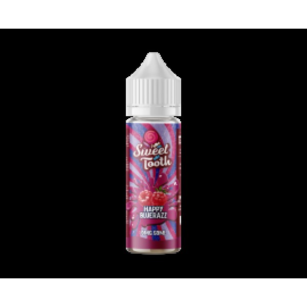 Sweet Tooth Happy Blue Razz E-Liquid 50ml Short Fi...