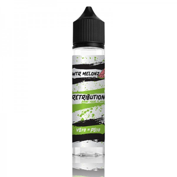 Retribution Wtr Melon 0mg 50ml Short Fill E-Liquid