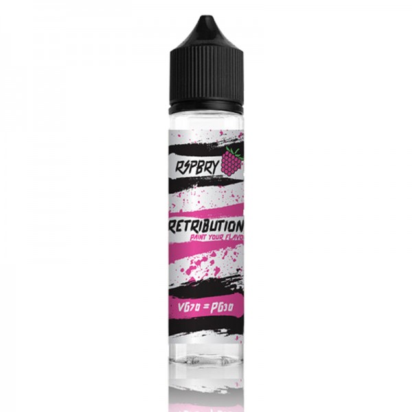 Retribution Rspbry 0mg 50ml Short Fill E-Liquid