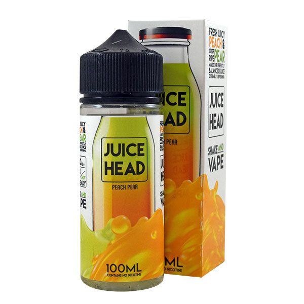 Juice Head Shake & Vape: Peach Pear 100ml Shor...