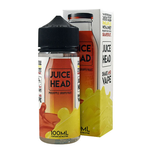 Juice Head Shake & Vape: Pineapple Grapefruit 100ml Short Fill