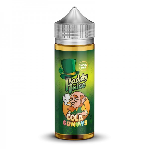 Liquid Creations Paddy Juice: Cola Gummies E-Liquid 100ml Short Fill