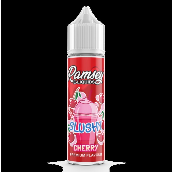 Ramsey E-Liquids Slushy Cherry 0mg 50ml Short Fill...