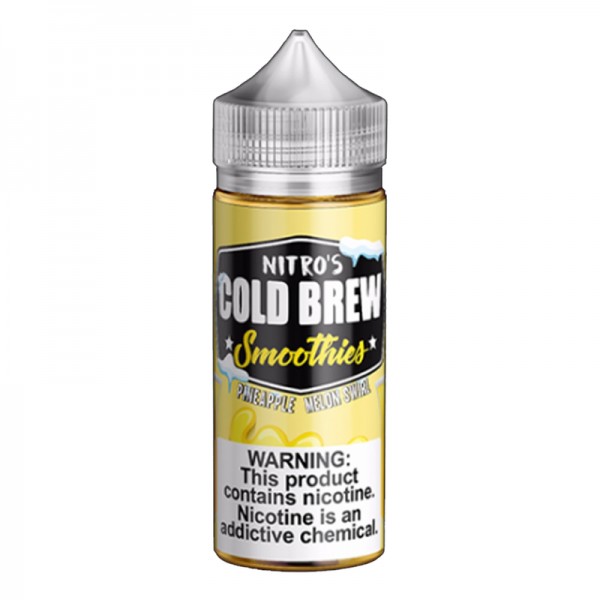 Ejuicedepo Nitro's Cold Brew Smoothies: Pineapple Melon Swirl 100ml Short Fill