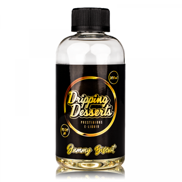 Dripping Desserts Jammy Biscuit 0mg 200ml Short Fill E-Liquid