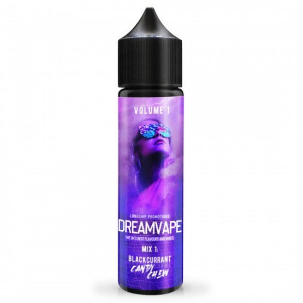 Dreamvape Mix 1 - Blackcurrant Candy Chew 0mg 50ml...