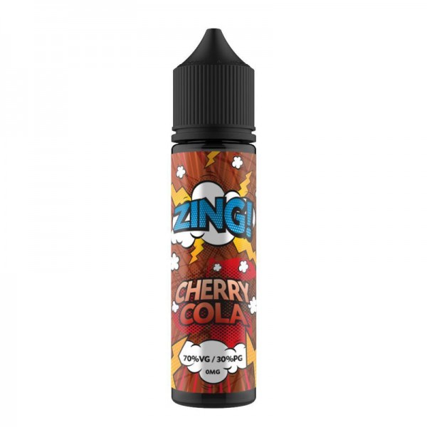 Frumist Cherry Cola E-liquid by Zing! 50ml Short F...