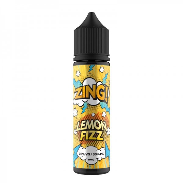 Frumist Lemon Fizz E-liquid by Zing! 50ml Short Fill Out Of Date