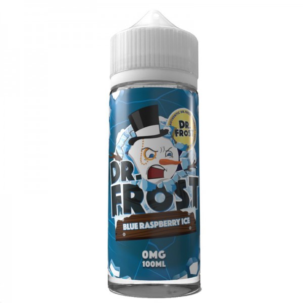 Dr Frost Blue Raspberry Ice 0mg 100ml Short Fill E...