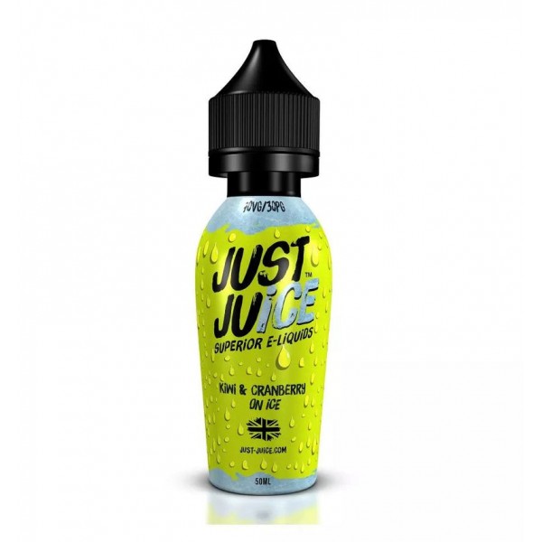 Just Juice Kiwi & Cranberry on Ice E-liquid 50ml Short Fill