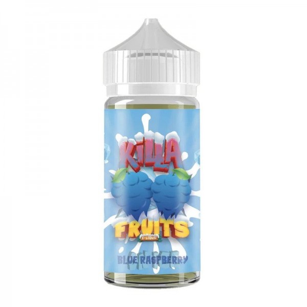 Killa Fruits Blue Raspberry on Ice E-liquid 100ml Short Fill