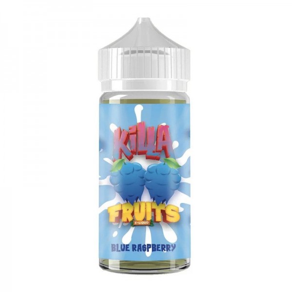 Killa Fruits Blue Raspberry E-liquid 100ml Short F...