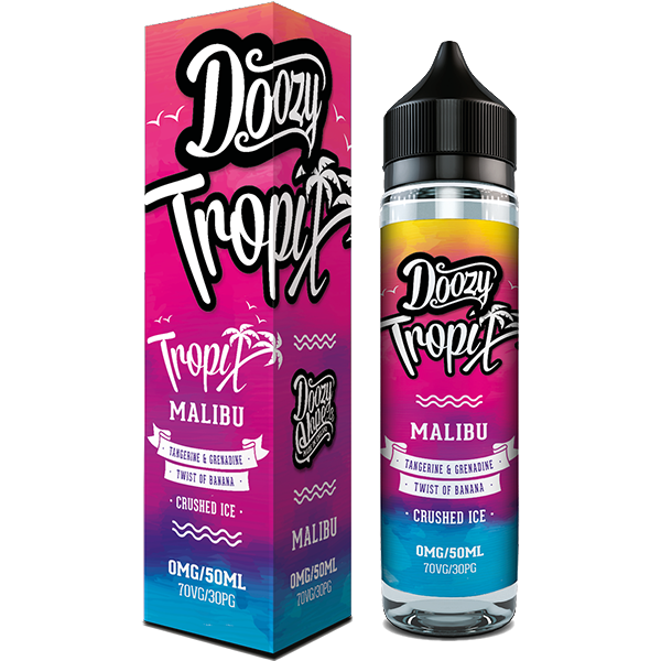 Doozy Vape Tropix: Malibu 0mg 50ml Short Fill E-Liquid