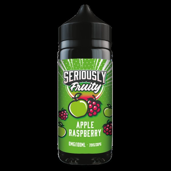 Doozy Vape Seriously Fruity: Apple Raspberry 0mg 1...