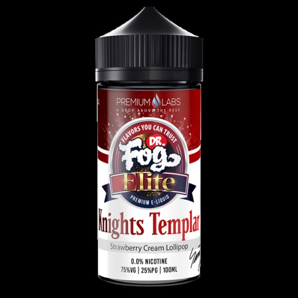 Dr Fog Elite: Knights Templar E-liquid 100ml Short Fill