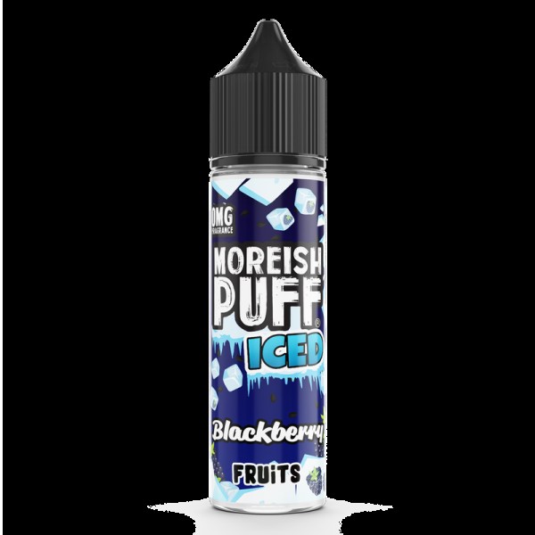 Moreish Puff Iced Blackberry Fruits 0mg 50ml Short...